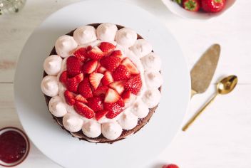 いちごのケーキのイメージ