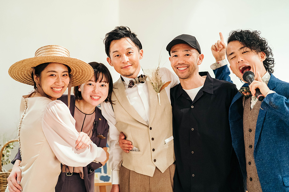 スタッフ全員お二人の結婚式のお手伝いができたこと本当に嬉しく思います！