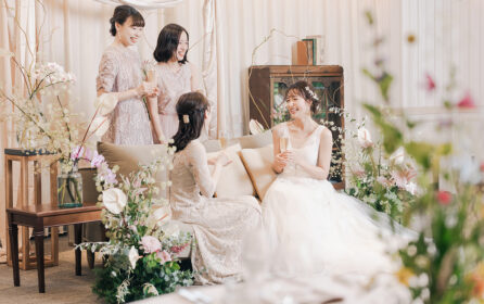 お友達　新婦