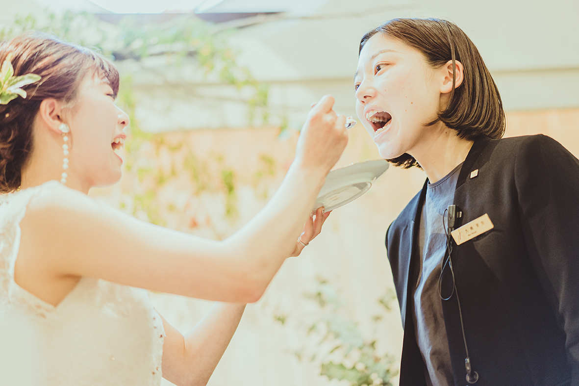 プランナーと新婦