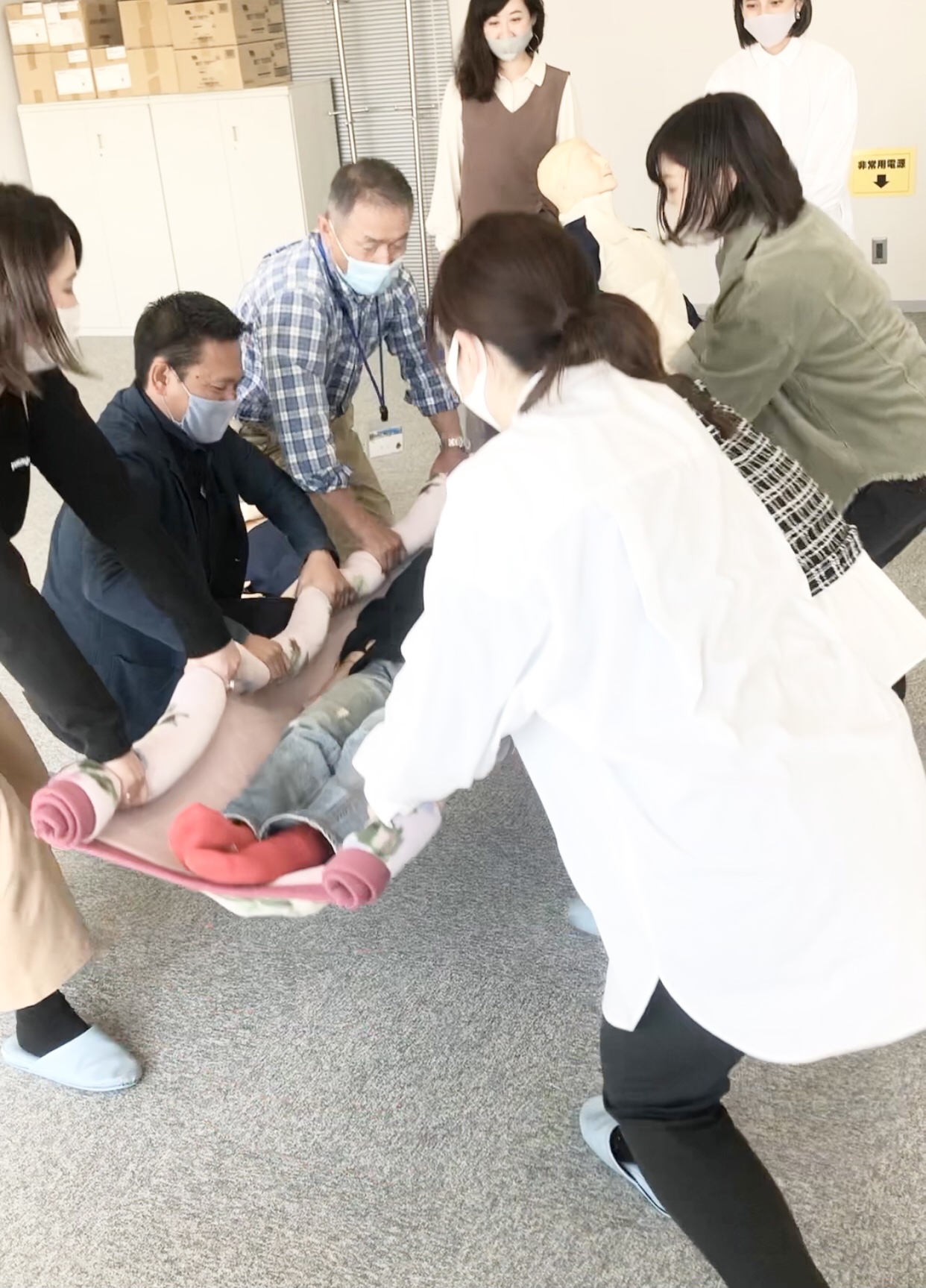 スタッフ　救命講習