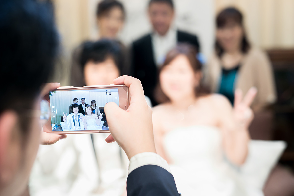 たくさんのゲストと写真撮影も 楽しみました。