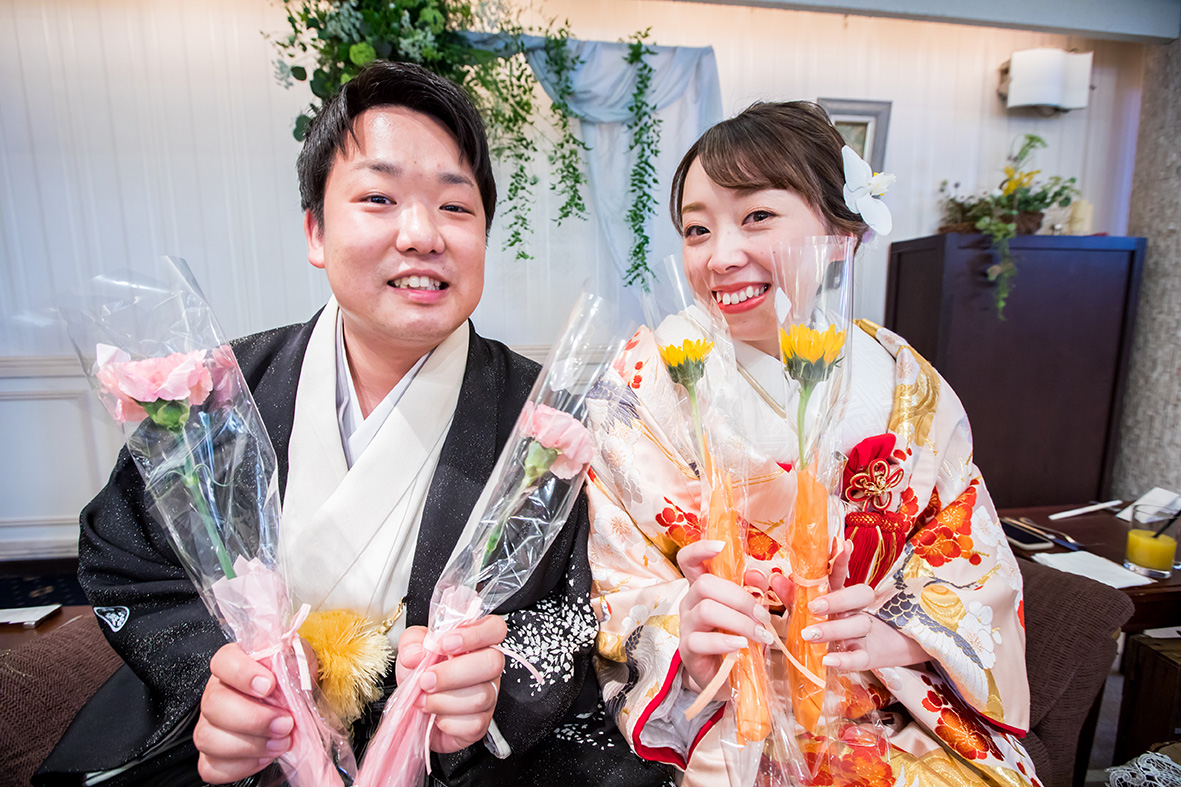 真琴さん♡彩さん
ご結婚本当におめでとうございました♡
おふたりらしいとっても明るくてにぎやかなお式でしたね！コロナ禍で悩んでいるお二人をずっとそばで見ていたのでご当日の楽しそうな笑顔を見ることができて本当に嬉しかったです!!末永くお幸せに♡