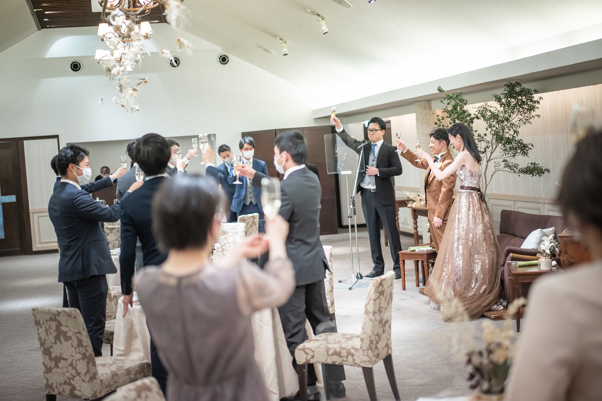 披露宴　乾杯