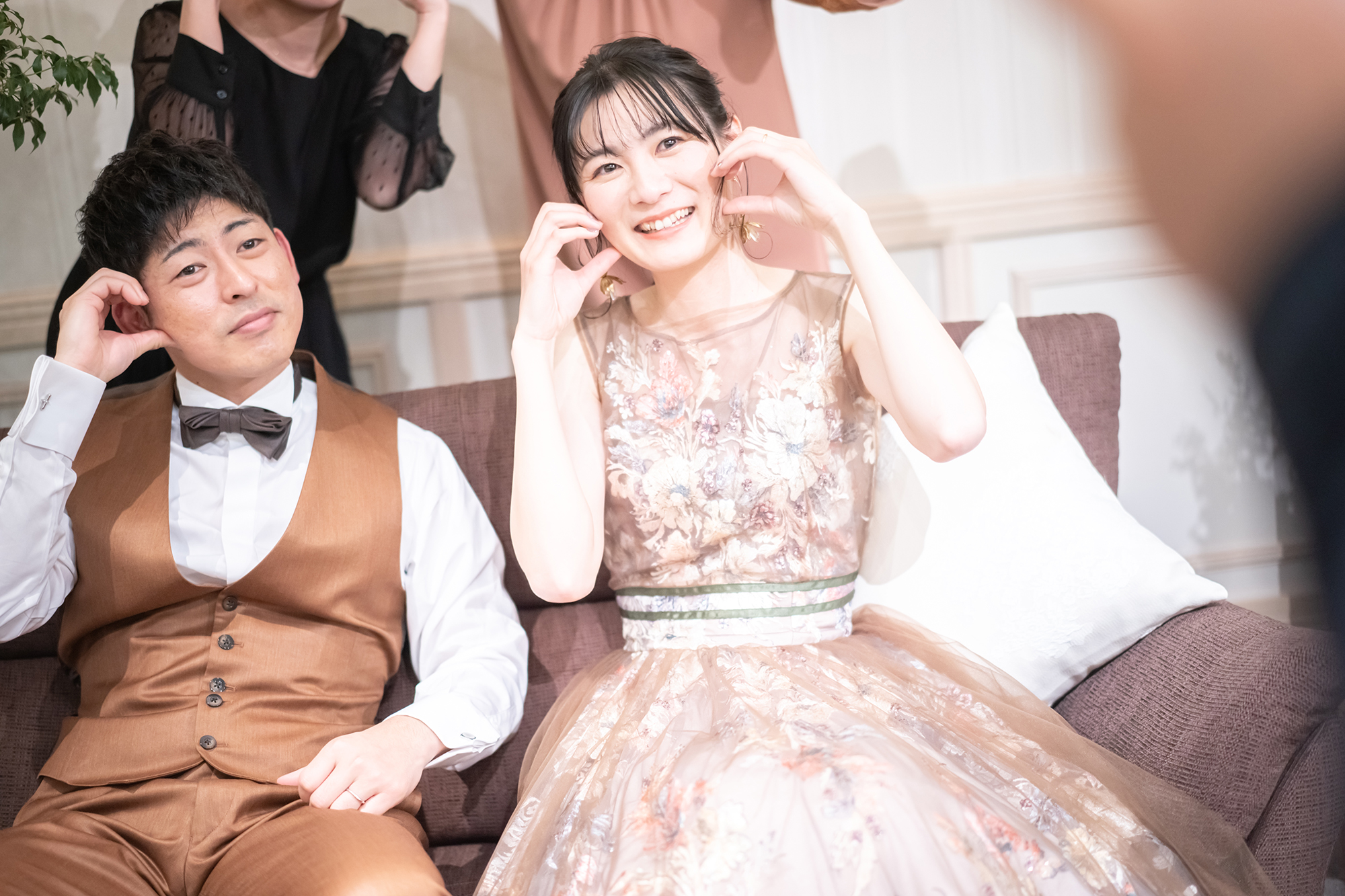 新郎新婦　スナップタイム