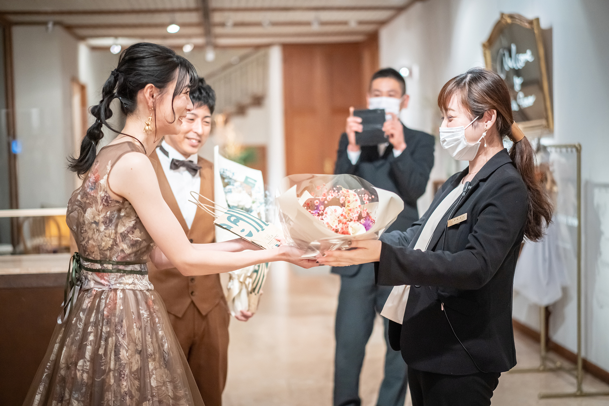 新郎新婦からプランナーへのプレゼント