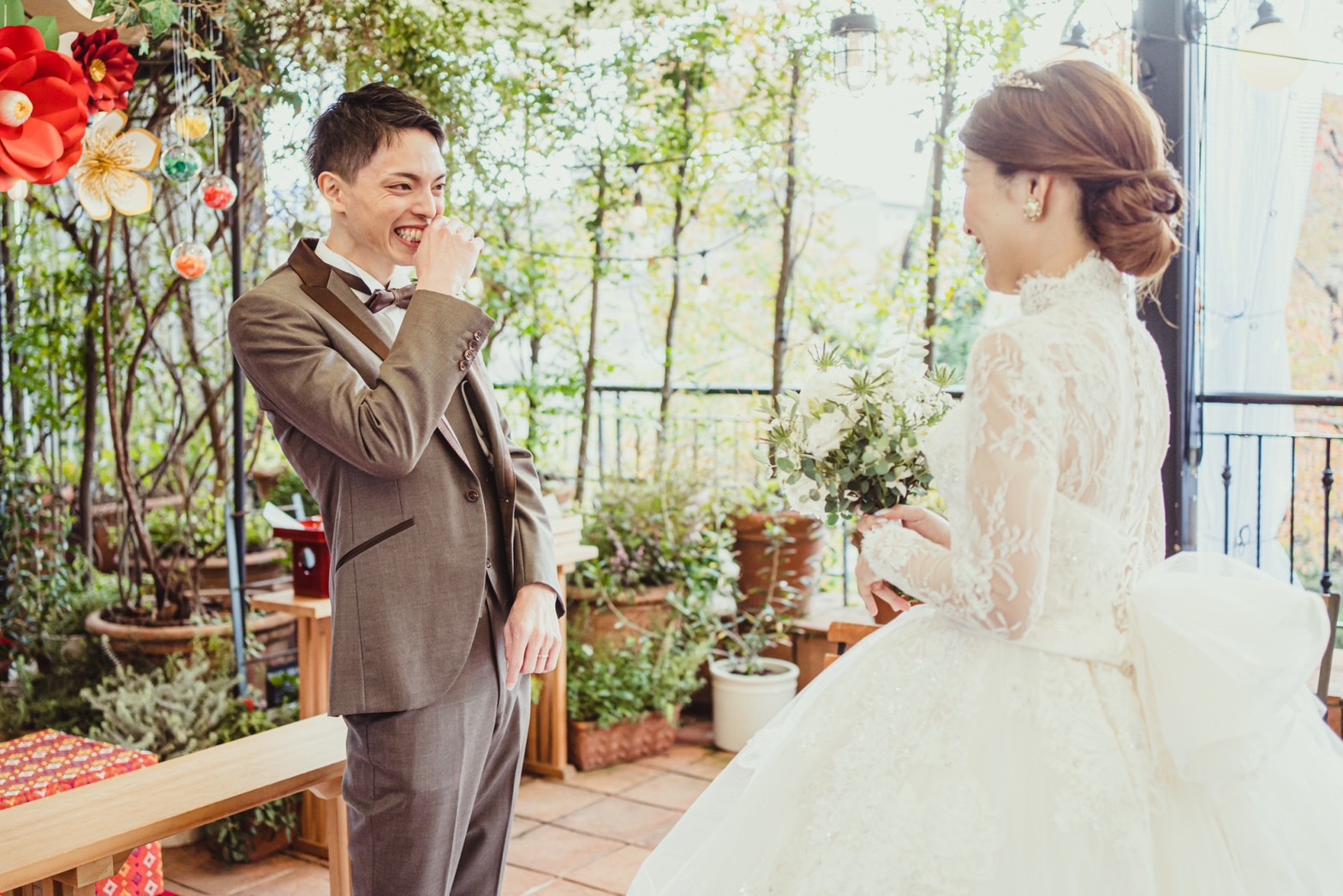 新郎新婦　ファーストミート
