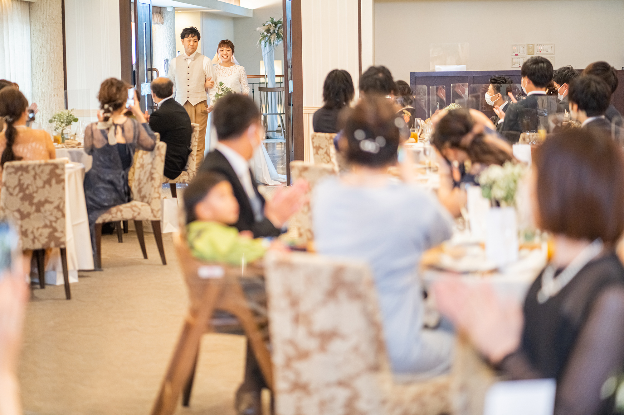 披露宴　入場