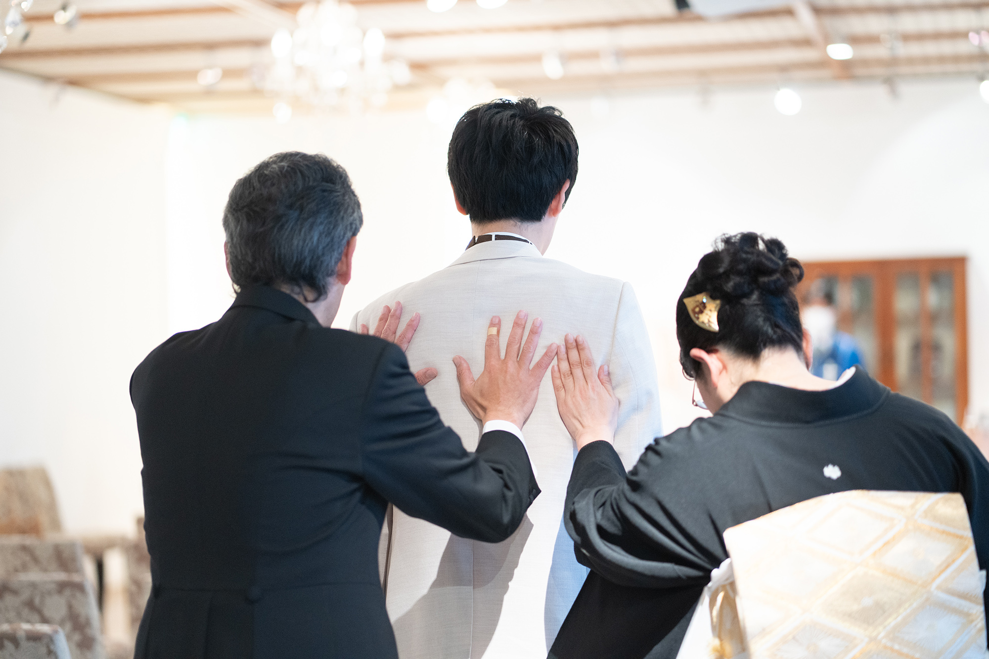 新郎　挙式