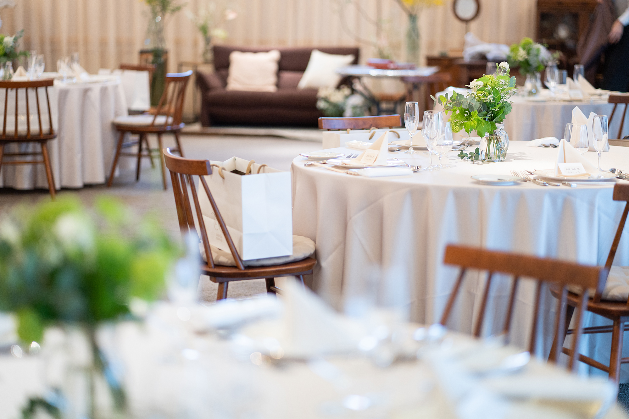 会場装花　会場コーディネート