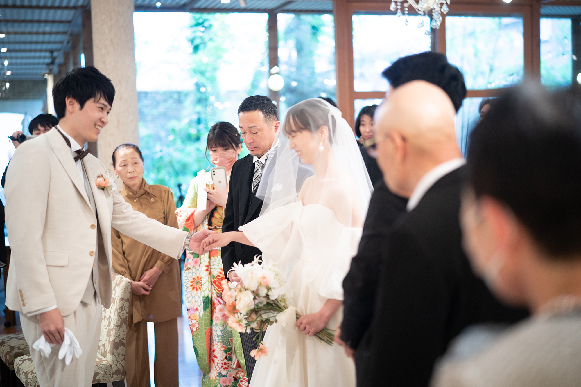 新郎新婦　挙式