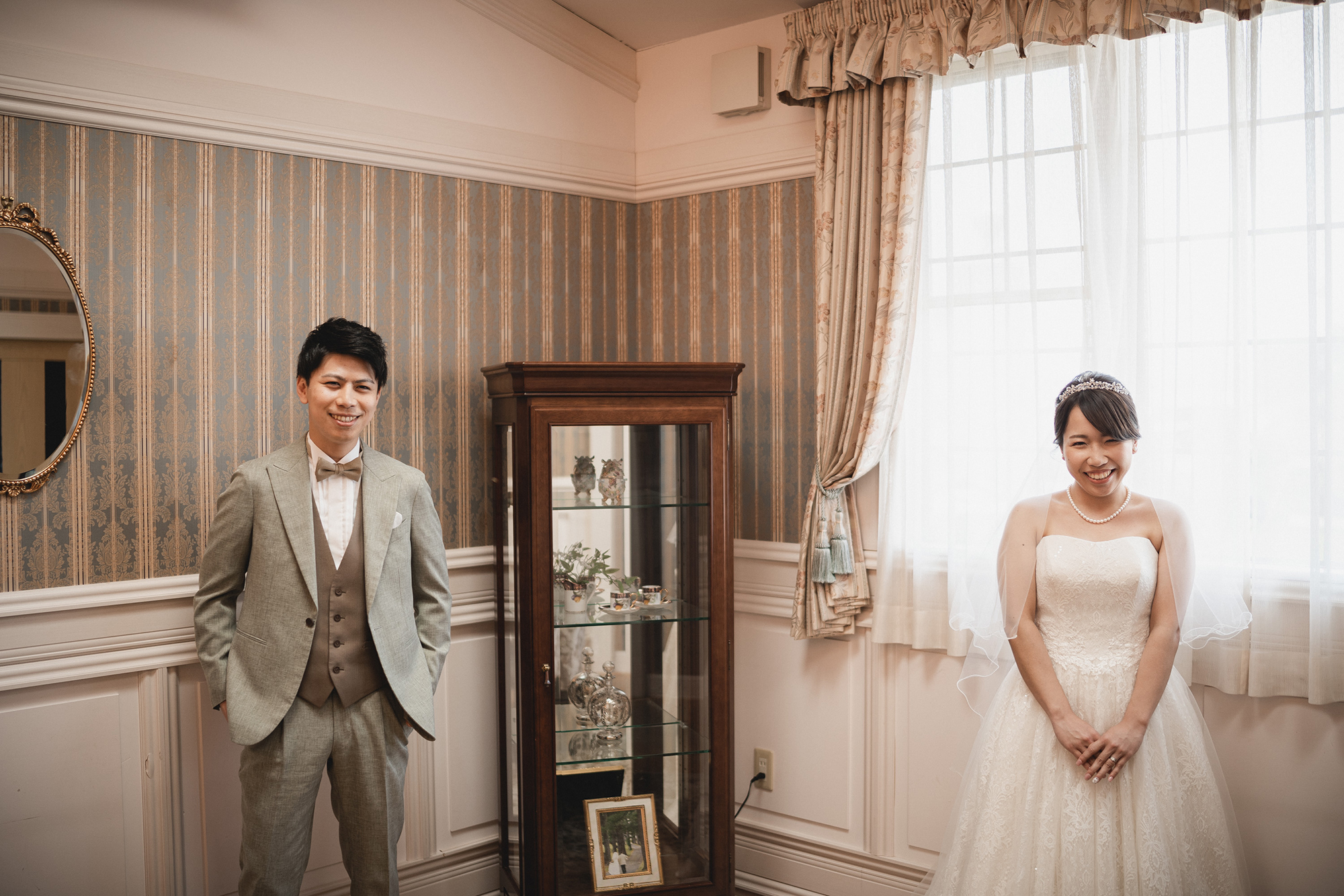 新郎新婦　ブライズルーム