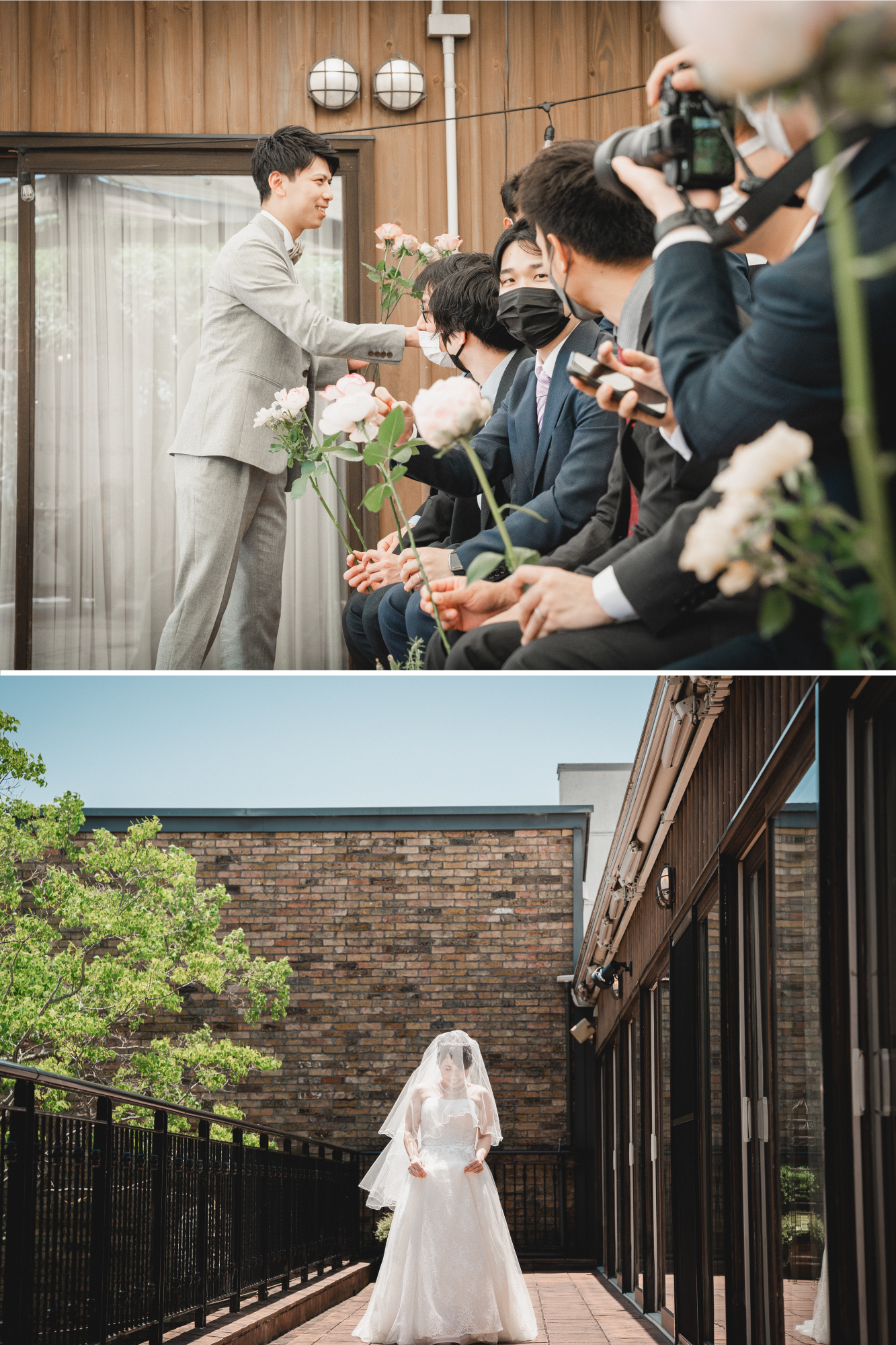 新郎新婦　入場