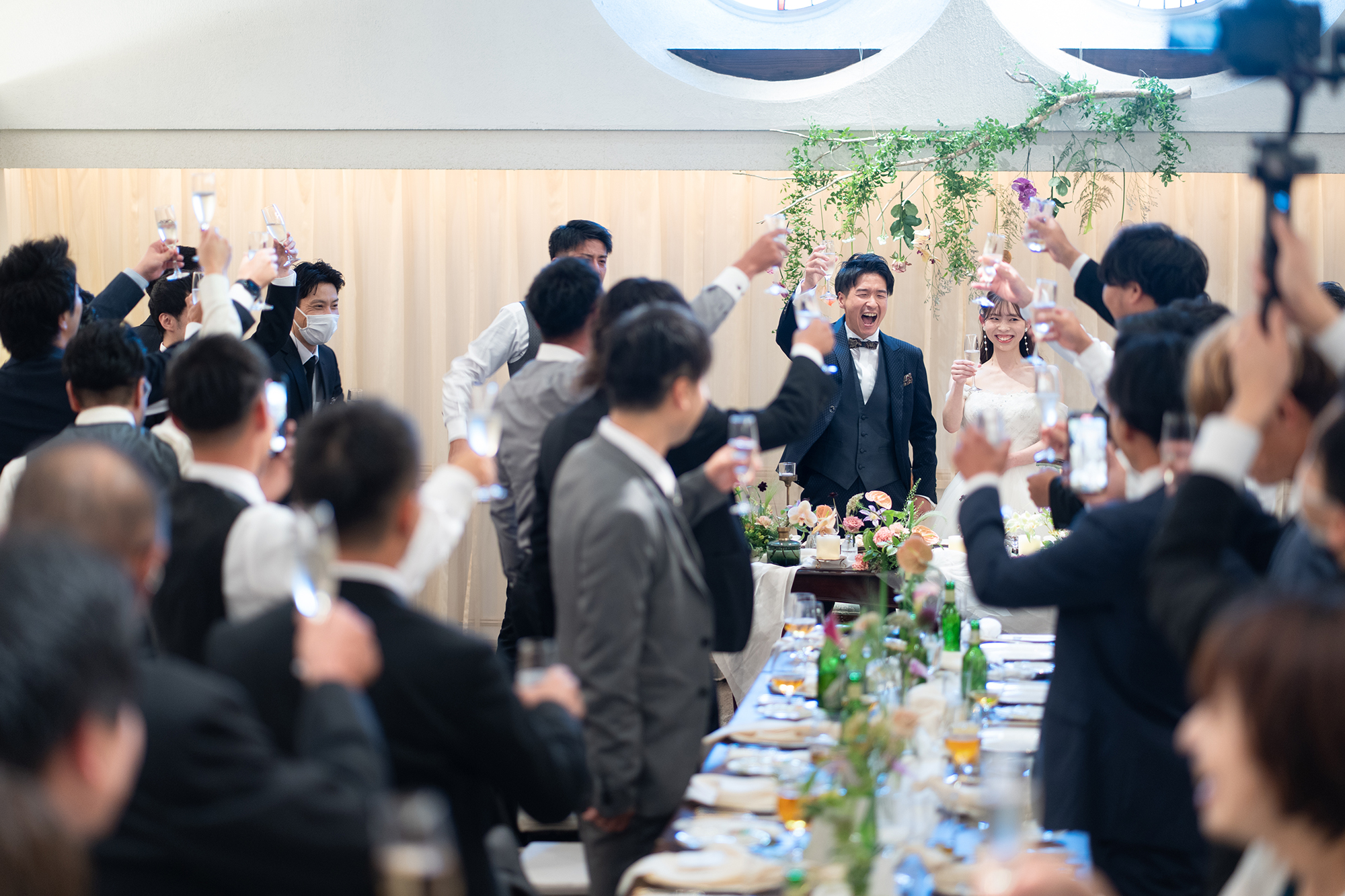 披露宴　乾杯