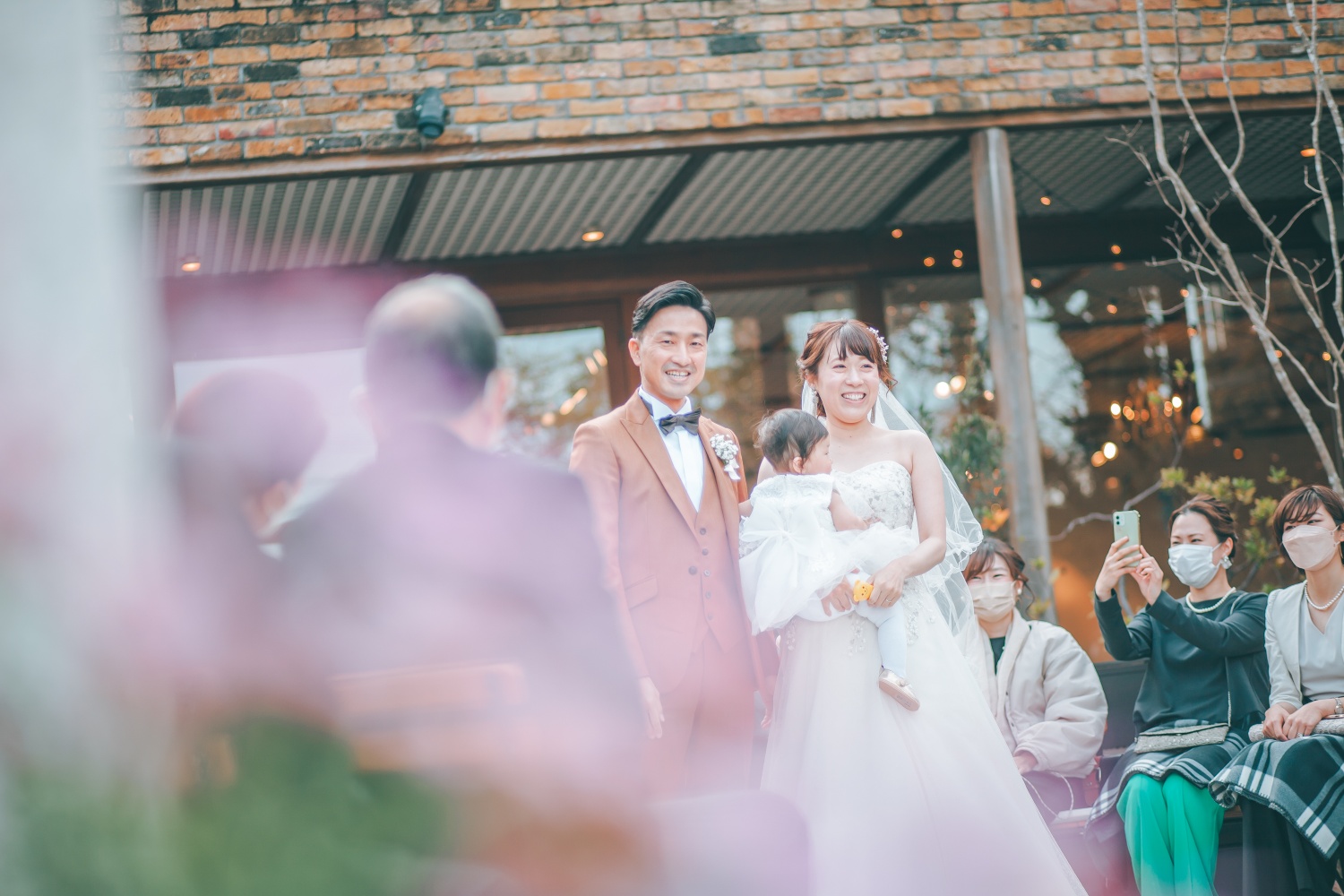 ファミリー婚　パパママ婚　挙式